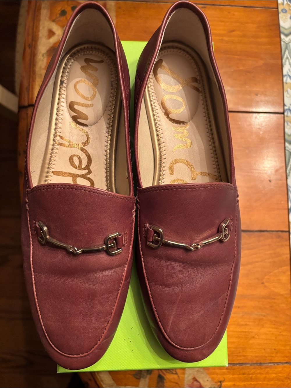 Sam Edelman Loraine Terazzo Women’s Leather Bit Loafers